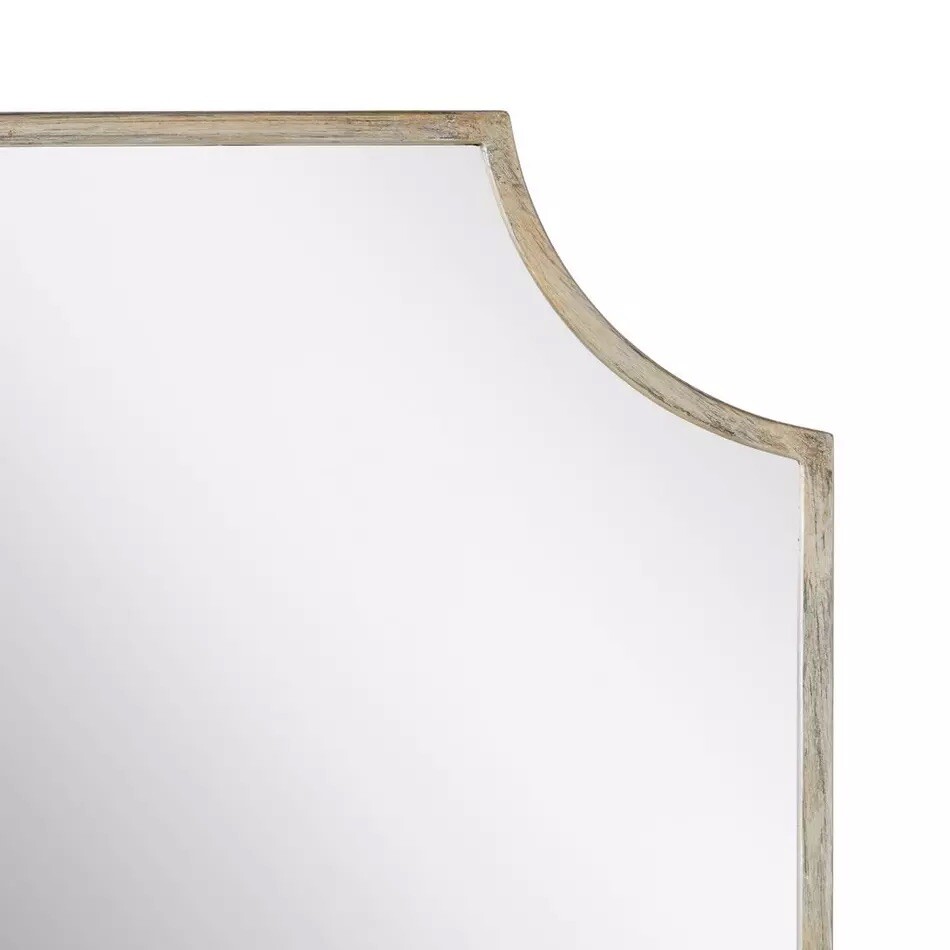 Signature Hardware Ulric Decorative Vanity Mirror - Antique Silver