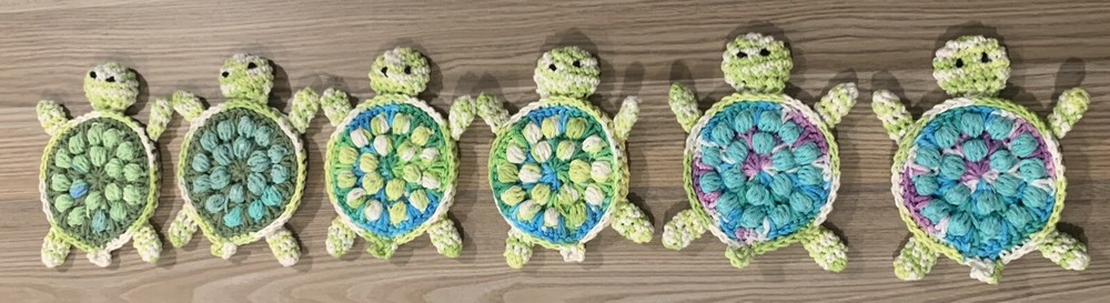 Turtle Dishcloth/washcloth