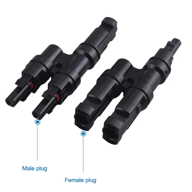 Connector 1 Pair Solar PV Multi Parallel Branch Connectors Pv Module Panel Conne