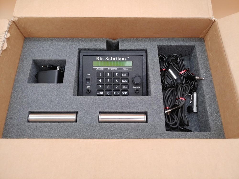 Bio Solutions Model-E Frequency Resonant Machine w/ Power Adapter + Extras
