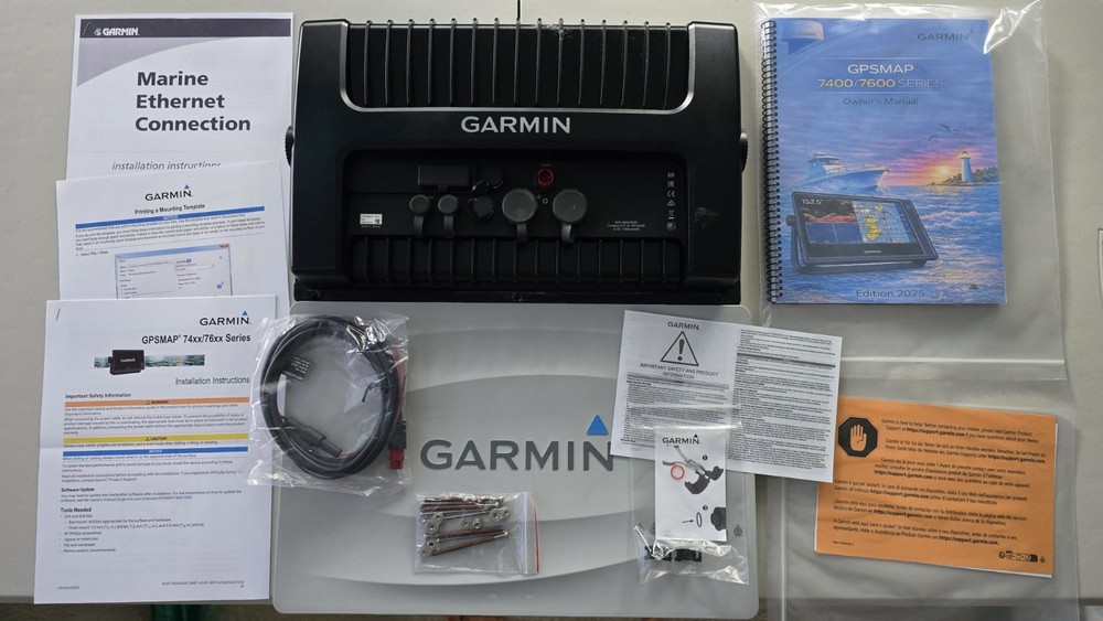 Garmin GPSMAP 7616 – 16” Touchscreen Chartplotter – Fully Tested