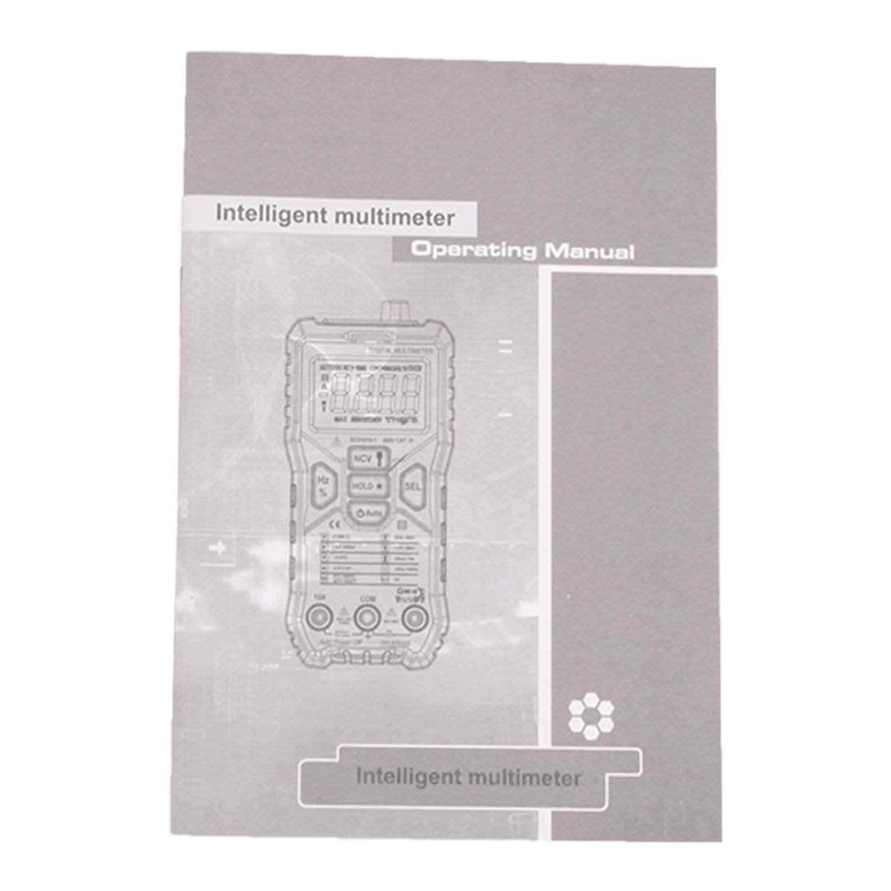 Digital Meter Multimeter Auto-Ranging TRMS 6000 Counts AC/DC Current Meter