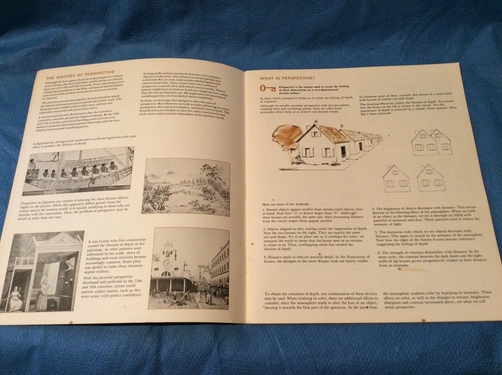 Art Instruction Skylight Studio Keys to Perspective Book