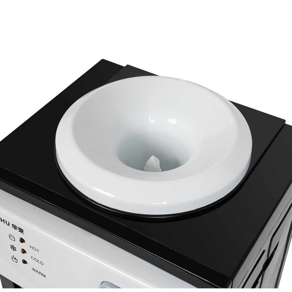 5-Gallon Top Loading Countertop Water Cooler Dispenser Hot+Cold Drinking Machine