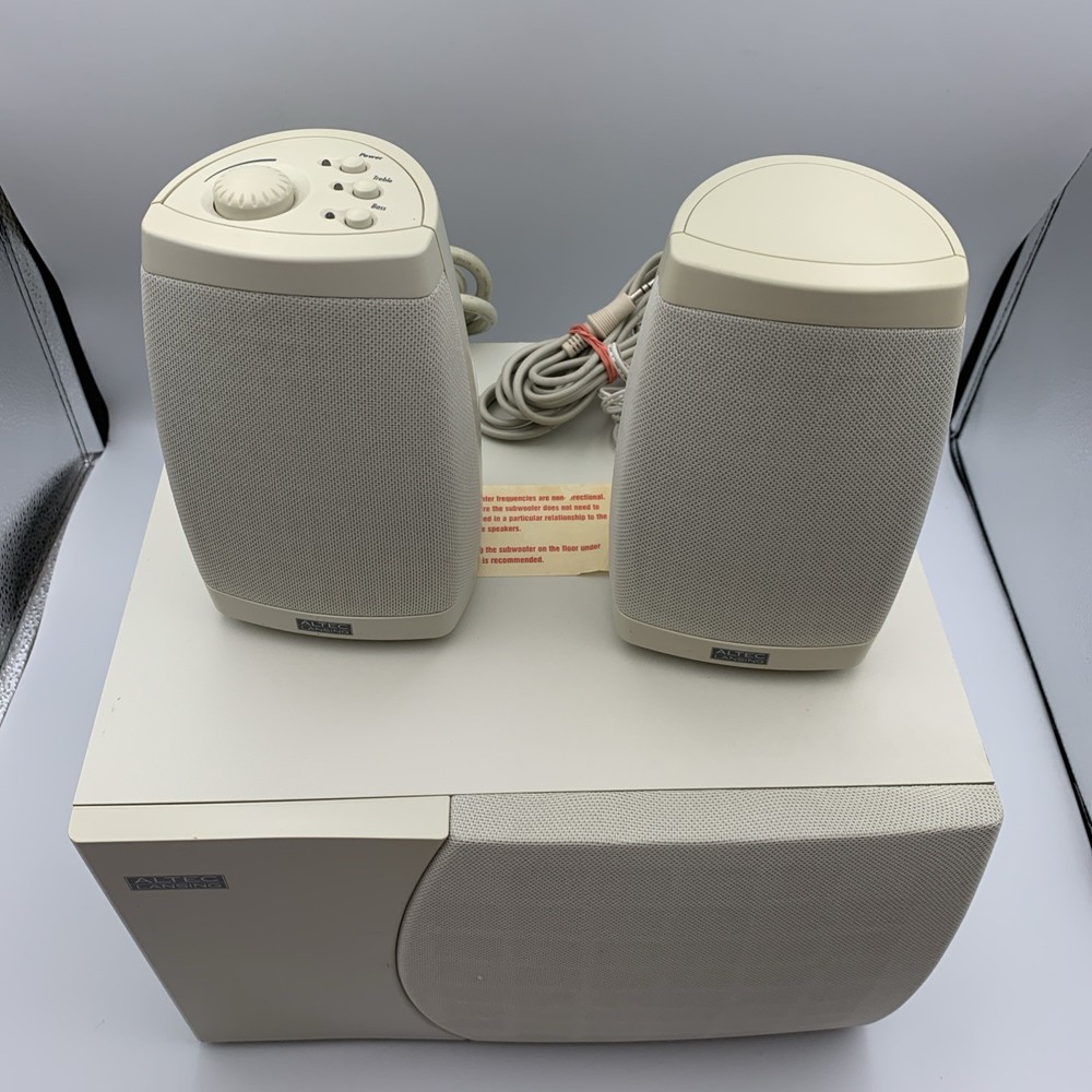 Altec Lansing Multimedia Computer Speaker System Powered Subwoofer ACS295