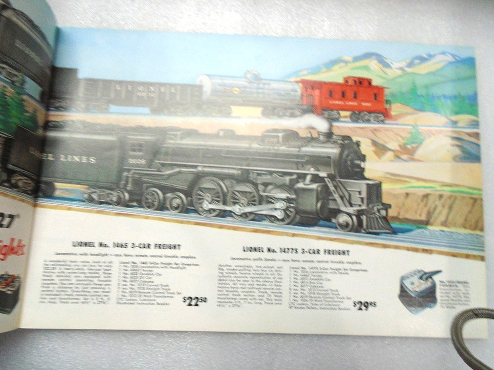 1952 Lionel Postwar Train Catalog