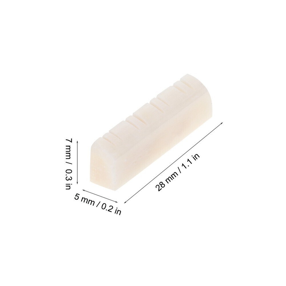 3Pcs/Set Durable String Nut for 8 String Mandolin Instrument Replacement Repair