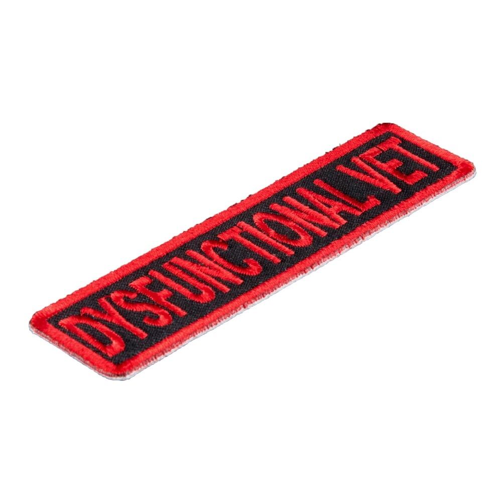Dysfunctional Vet Patch, Military Veteran Patches