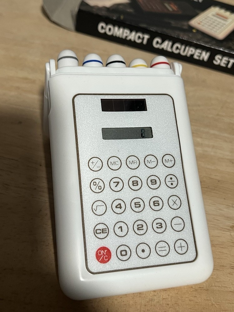 Vintage Compact Calcupen Set