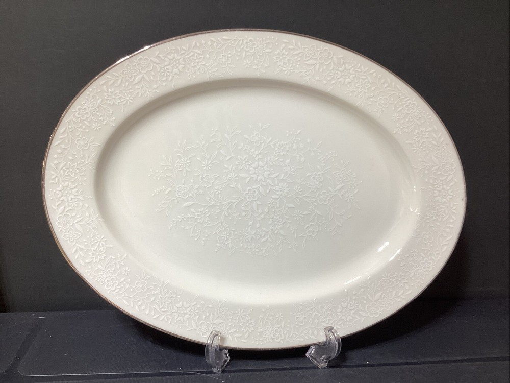 NORITAKE AFFECTION 13" Oval Serving Platter (B21-102024)