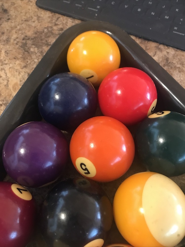 Vintage Pool Ball Set