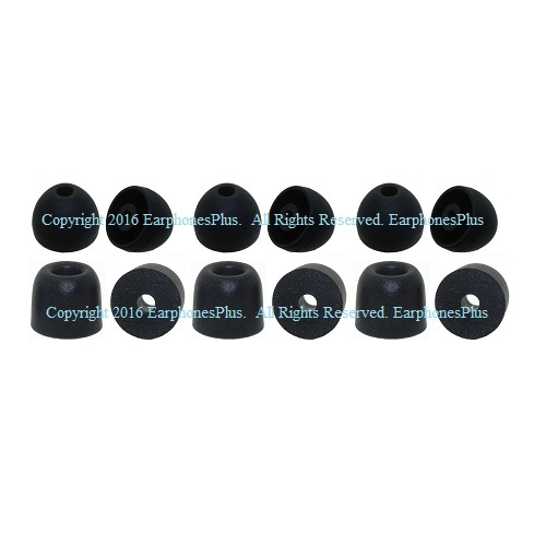 K33 - Size medium replacement earbuds ear tips for shure, klipsch, others