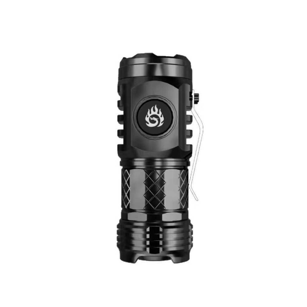 5 Gear Thumb Flashlight Super Strong Illumination Led Flashlight