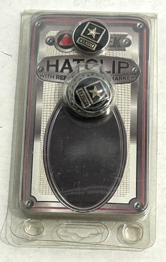 US Army Golf Marker Hat Clip