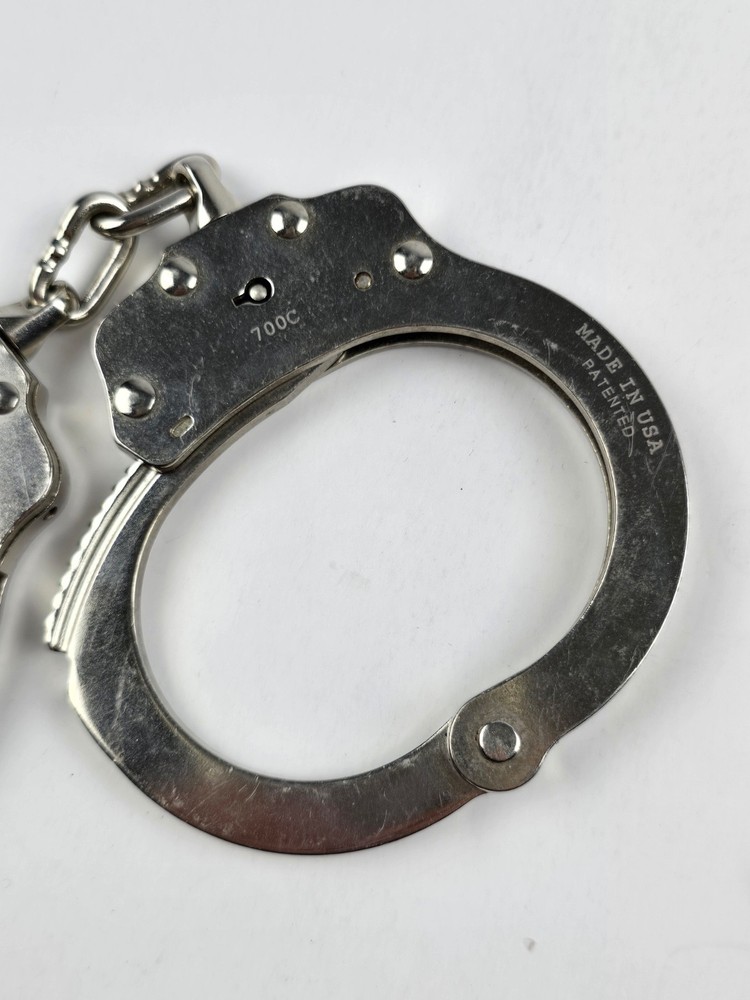 Peerless Handcuffs & Key Model 700c Working Great No Issues