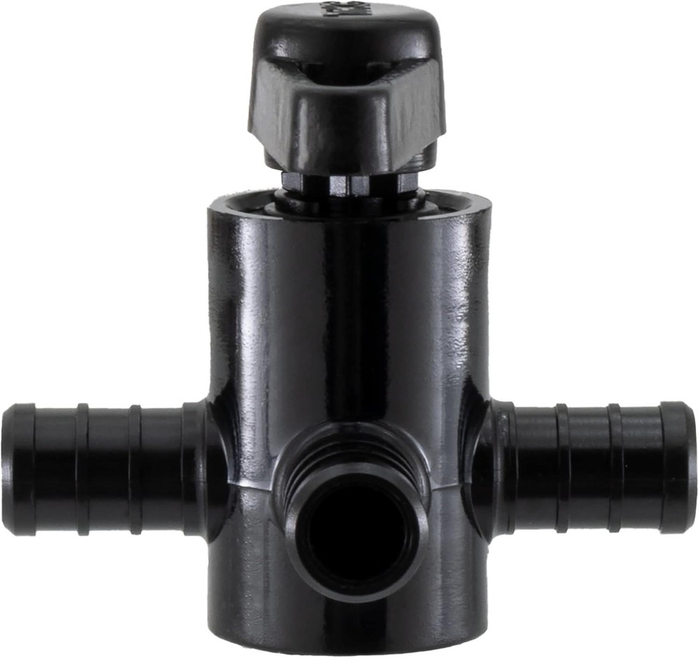 RV 1/2" Three Way by-Pass Valve | Shut Off Valve for Water Heater