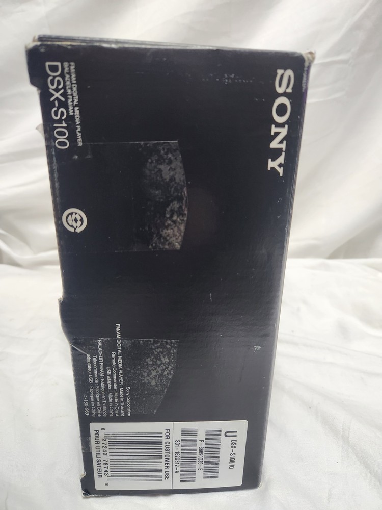 Sony DSX-S100 iPod/USB Compatibility