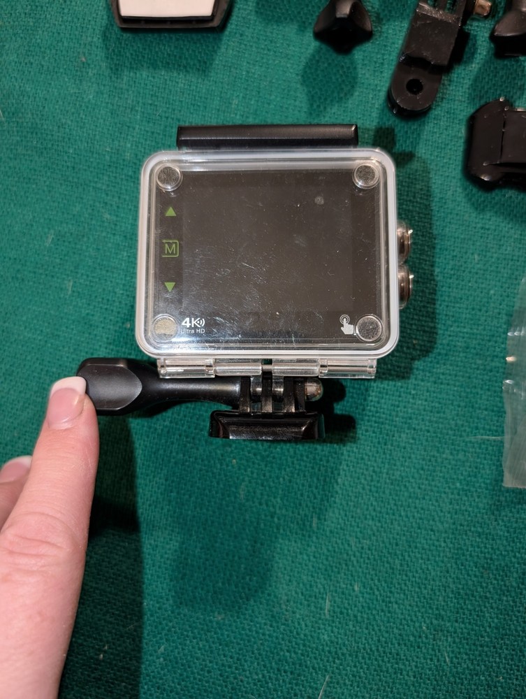 DB power 4K Ultra HD Camera With Waterproof Case Open Box