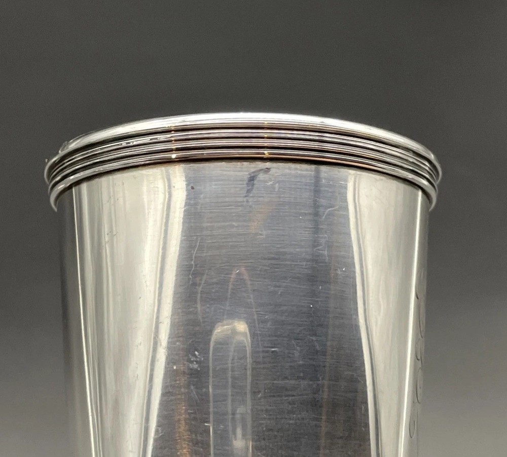 Trees Sterling Silver Mint Julep Cup 3 1/8”
