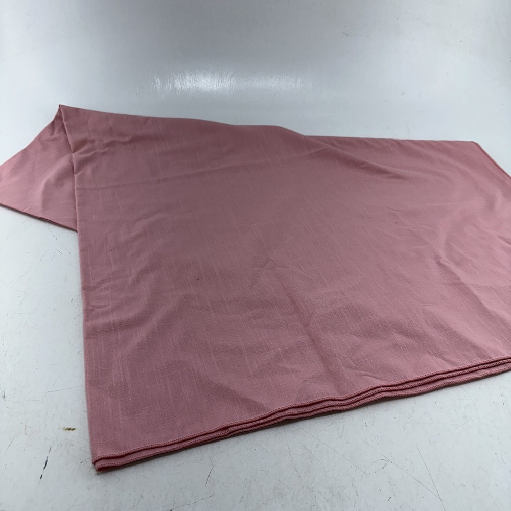 Vintager Pink Tablecloth Solid Rectangular 82"x60"