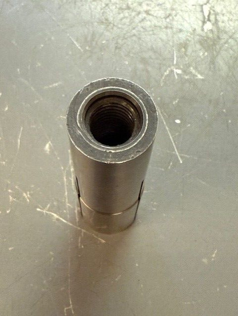 Hardinge 9B 1/8" Round Collet w/Internal Threads