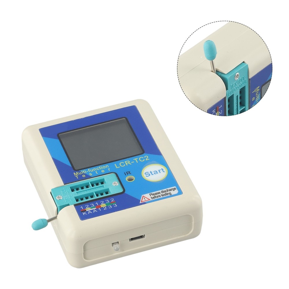 LCR-TC2 Transistor Tester Multimeter For Diode Triode MOS/PNP/NPN Transistor