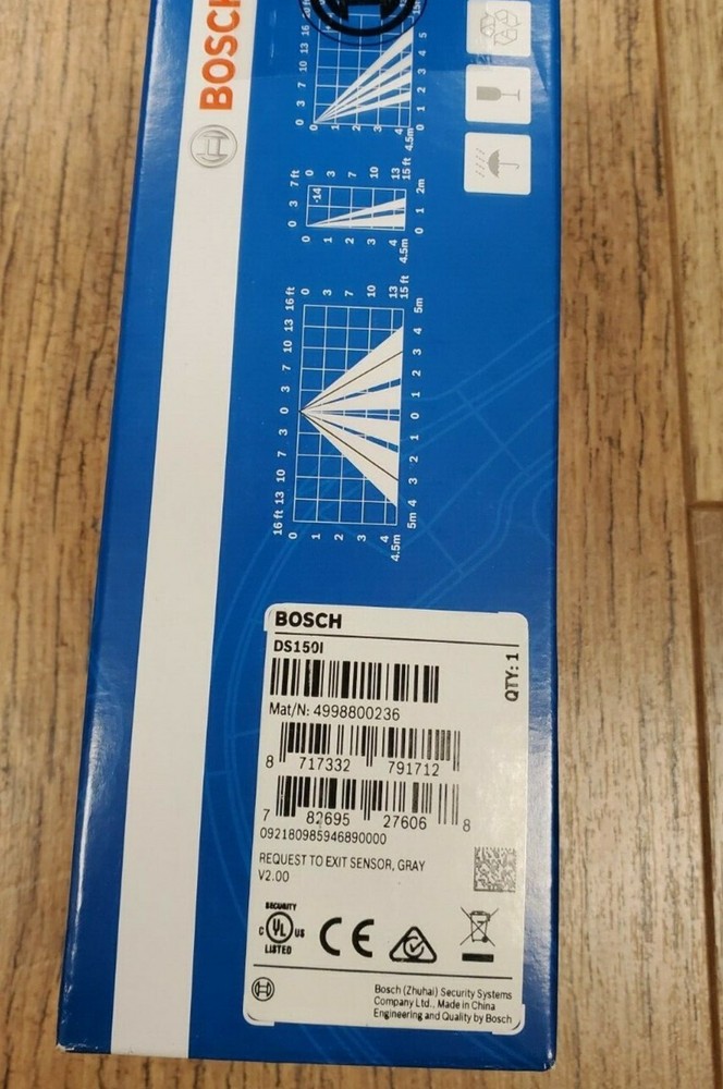 Bosch DS150I  Request-To-Exit PIR Motion Detector 
