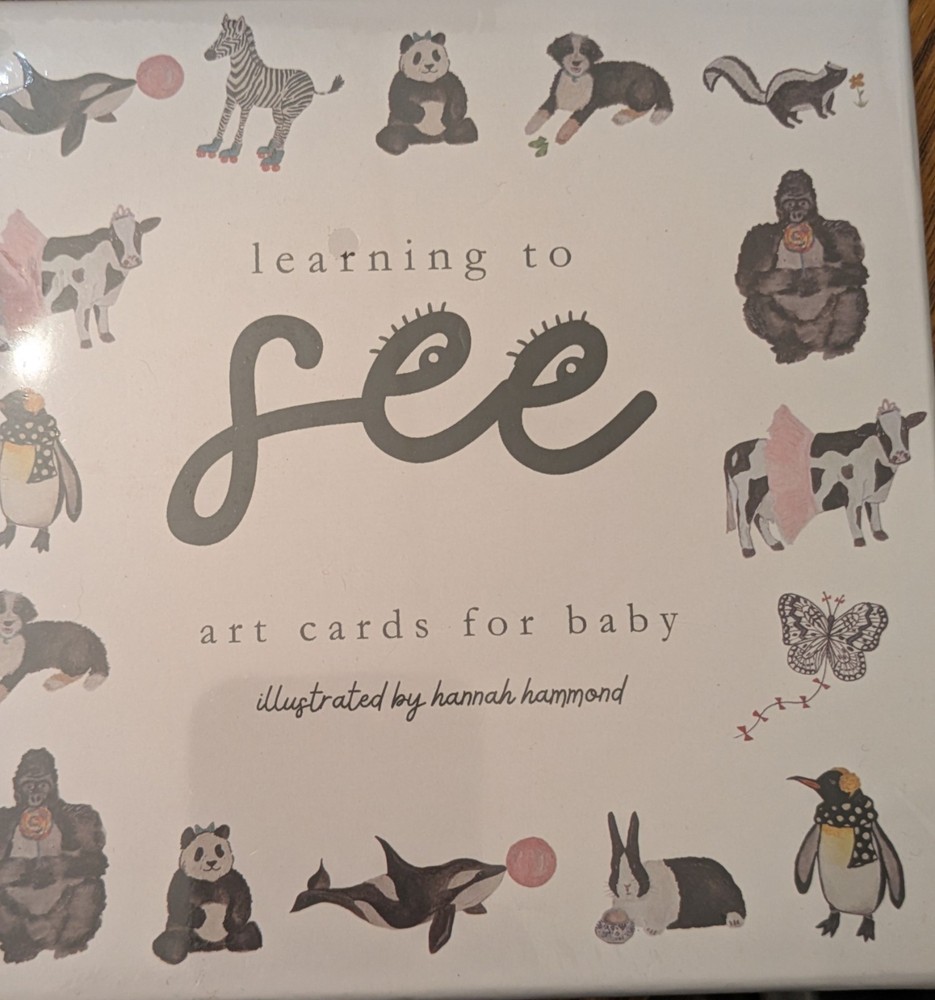 Encourage Baby’s Brain/Visual Development: Learning To See, Arts Cards For Baby