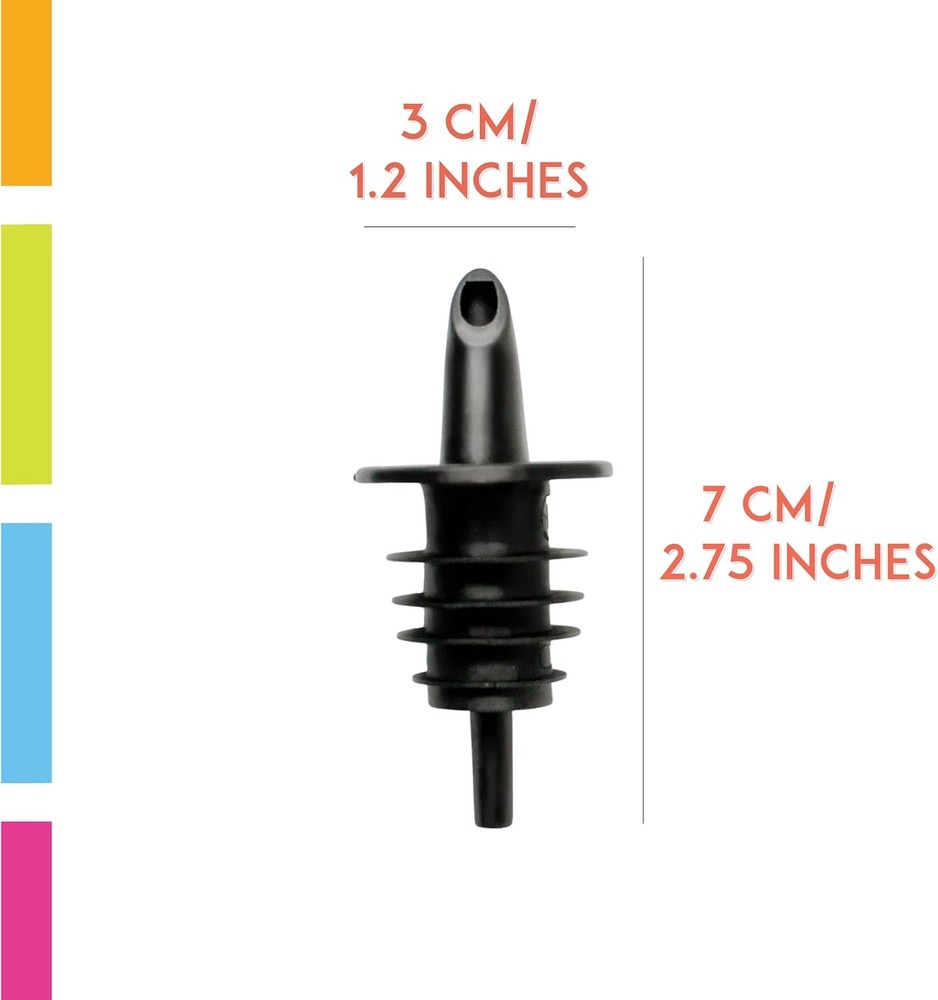 3 Pack Snow Cone Syrup Bottle Pourers