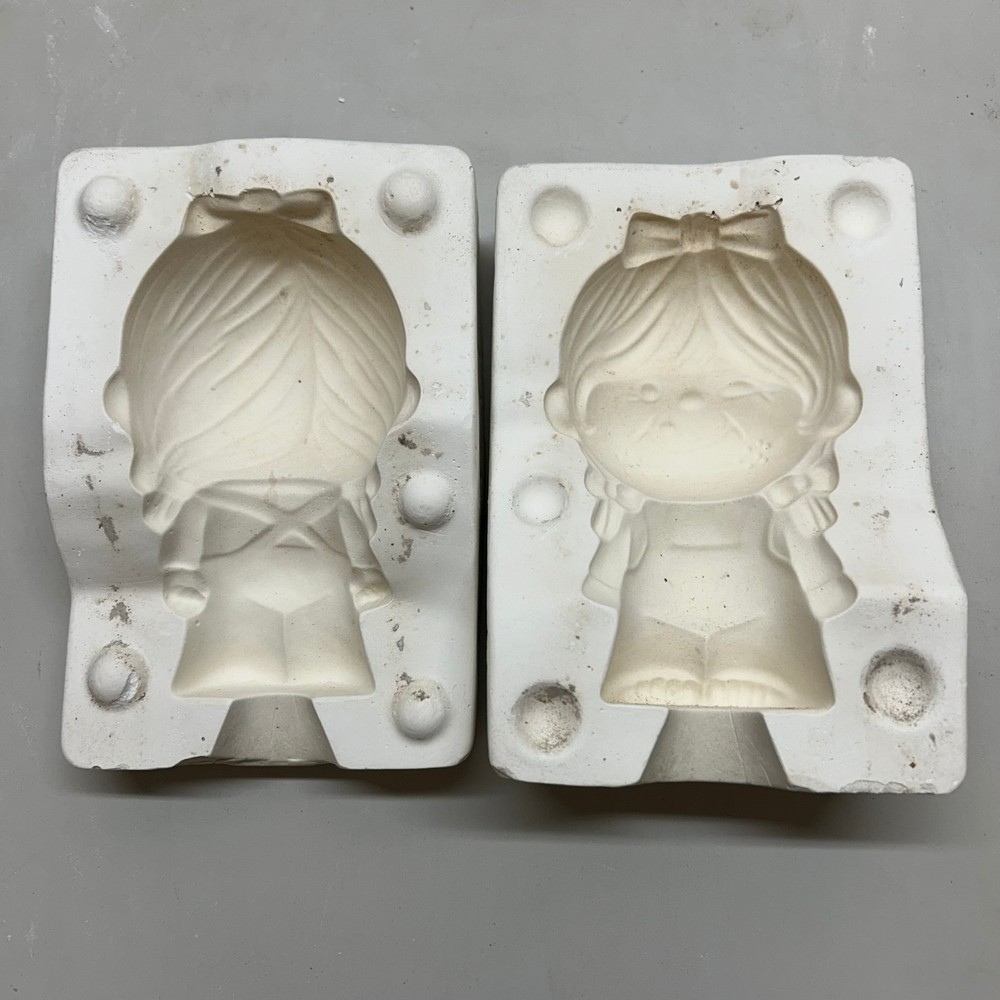 Ceramic Slip Casting Mold Fat Head Doll