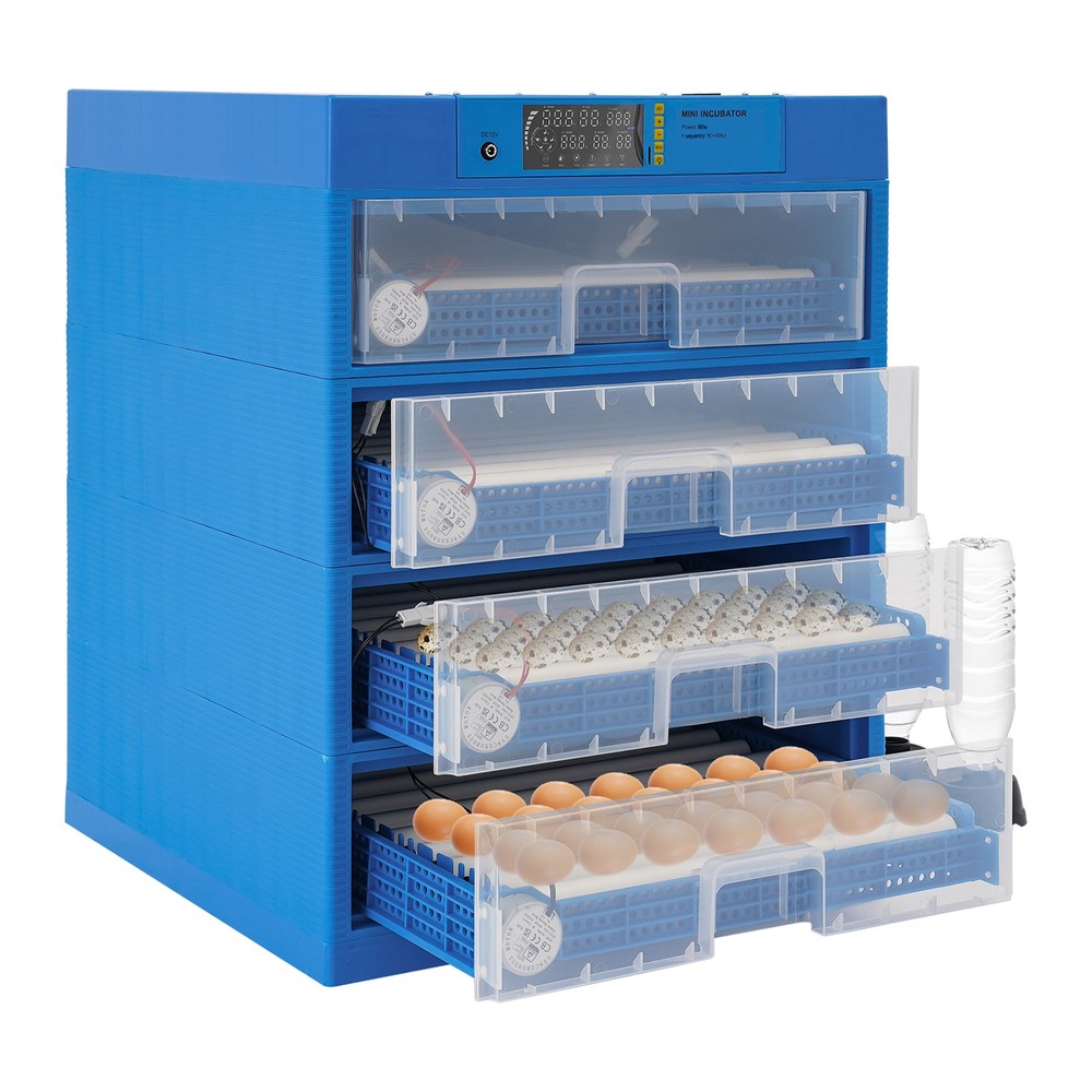 256 Egg Incubator Automatic Egg Turning & Temperature Control Digital Incubators