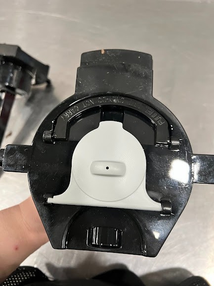 Fetco 1102.00347.GY Top Cover/Funnel Assembly, L4D/L4S