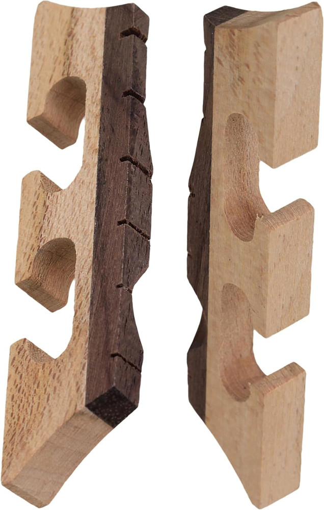 Maple Ebony Bridge 6 String Banjo Replacement