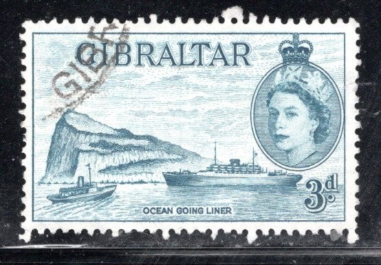 BRITISH GIBRALTAR STAMPS  USED LOT 68417
