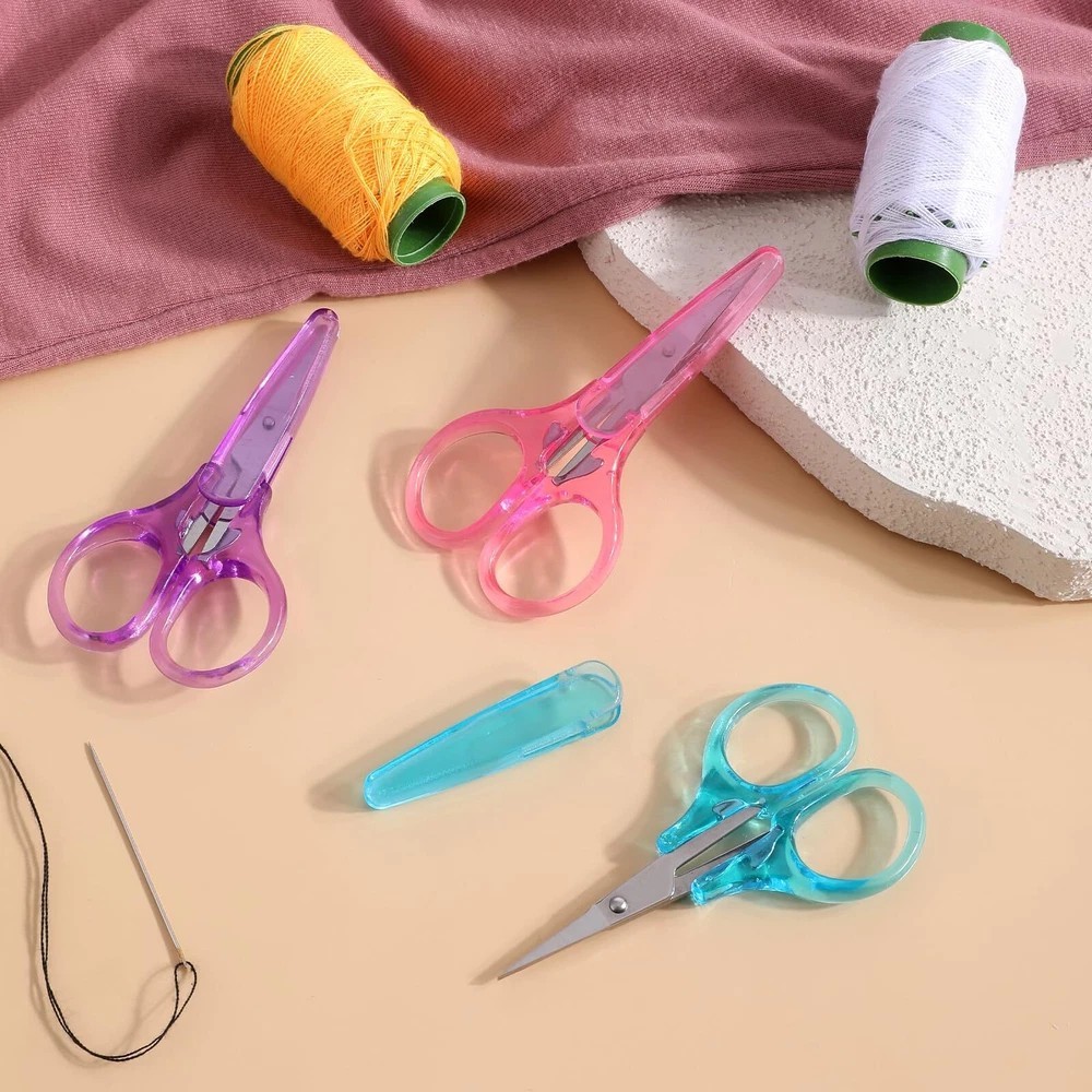 3Pcs Small, Craft Scissors 3.5"Tiny Travel Scissor All Purpose,Sharp Craft Sci..