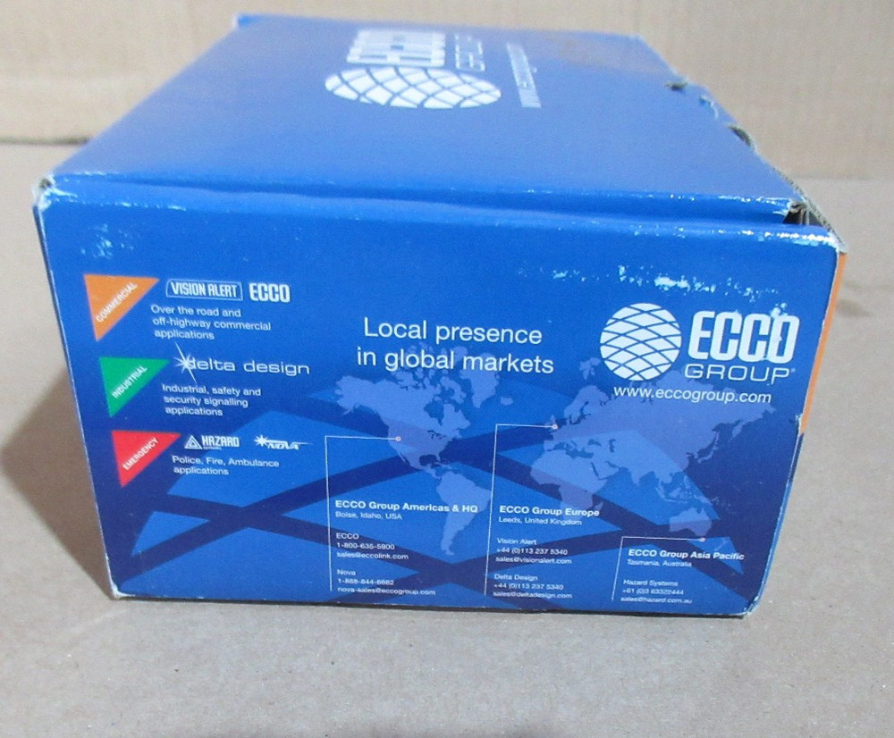 ECCO 3611B BLUE DIRECTIONAL LED GRILLE/DECK/DASH MOUNT LIGHT