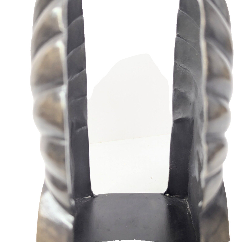 Solid Brass Letter Holder Entry Table Chateaucore Vintage Palmette Files Desktop