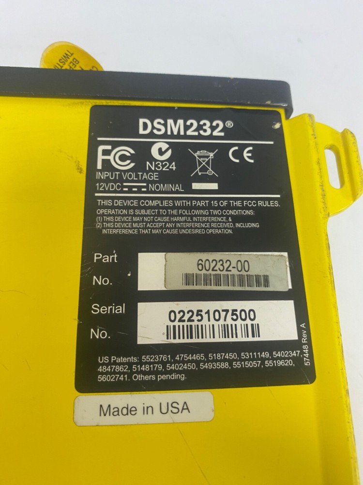 Trimble DSM232 Part No: 60232-00