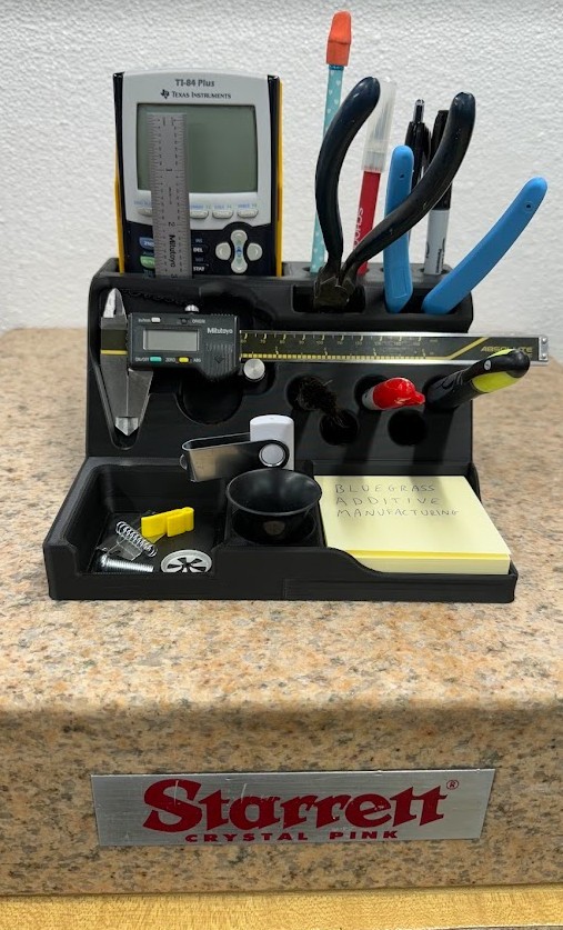 Engineer Desk Organizer, Tool Caddy, Machinist Tool Holder, Calipers, Workbench