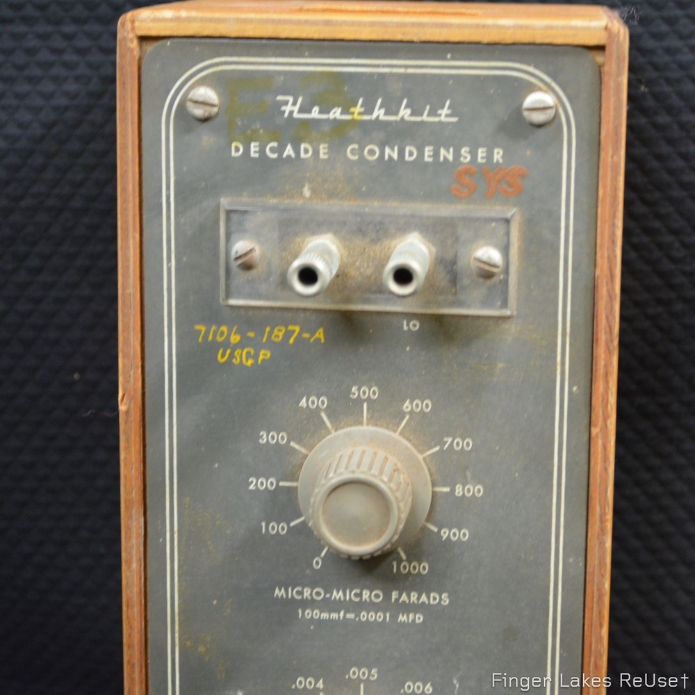 Heathkit DC-1 Decade Capacitor Box (Untested)