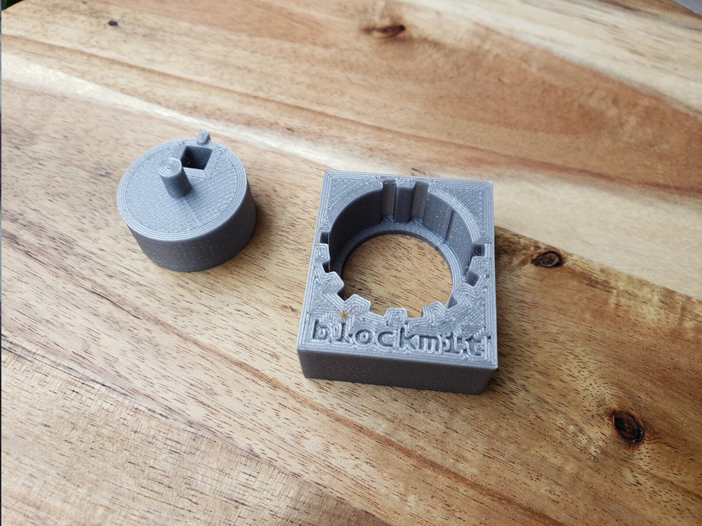 Cold Wallet Washer Stamping Jig - Fireproof Crypto Backup