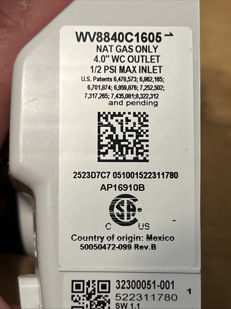 WV8840C1605 Resideo control board