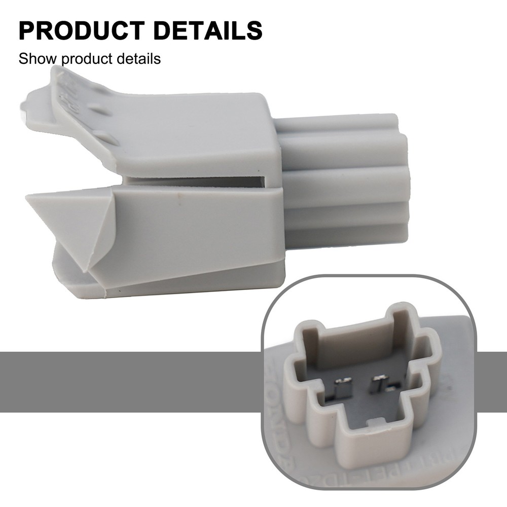 Quick Installation License Plate Light Socket for For Accord Gray ABS