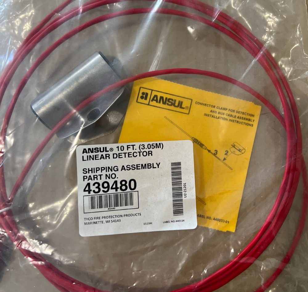 ANSUL PART NO. 439480 10FT. (3.05M) Linear Detector