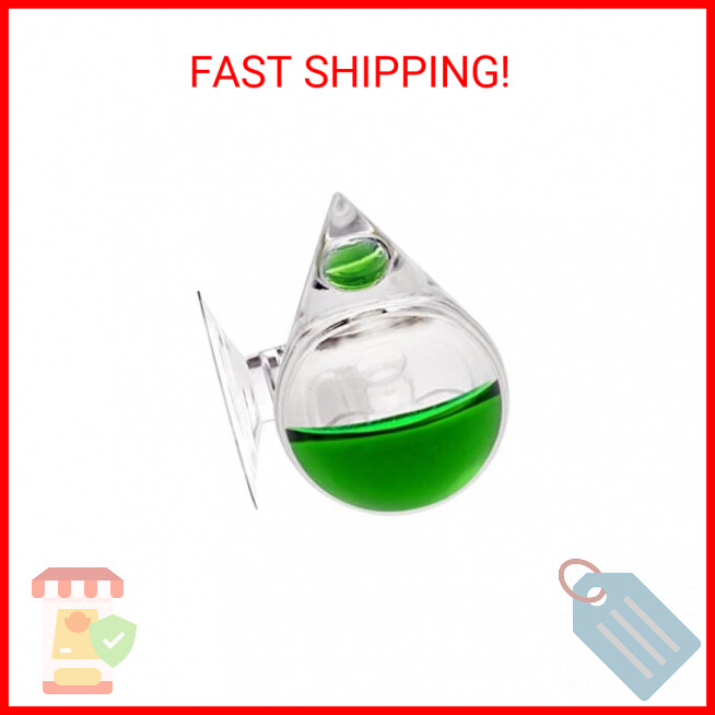 Clscea Aquatic CO2 Drop Checker Detachable Tear Drop Shape Without Solution
