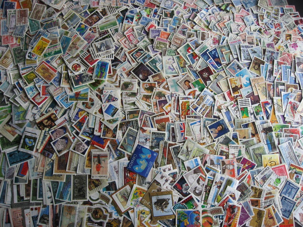 CANADA 1,500 specialized (not face) different,mixed condition,see descr