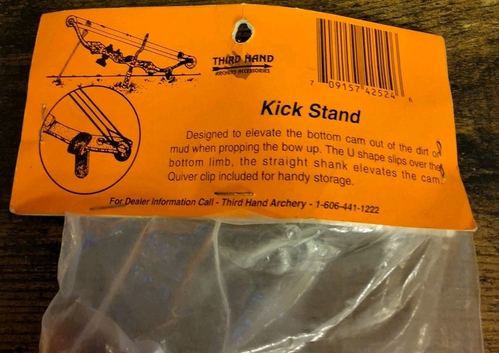 Third Hand Archery Accessories Orange Kick Stand To Elevate Bottom Cam