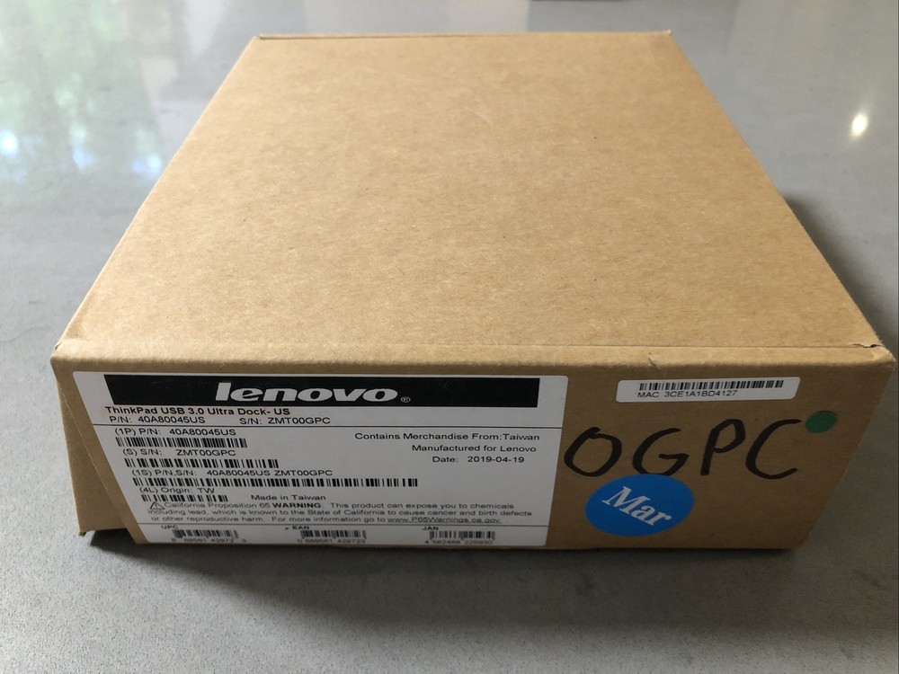 Lenovo 40A80045US ThinkPad USB 3.0 Ultra Dock