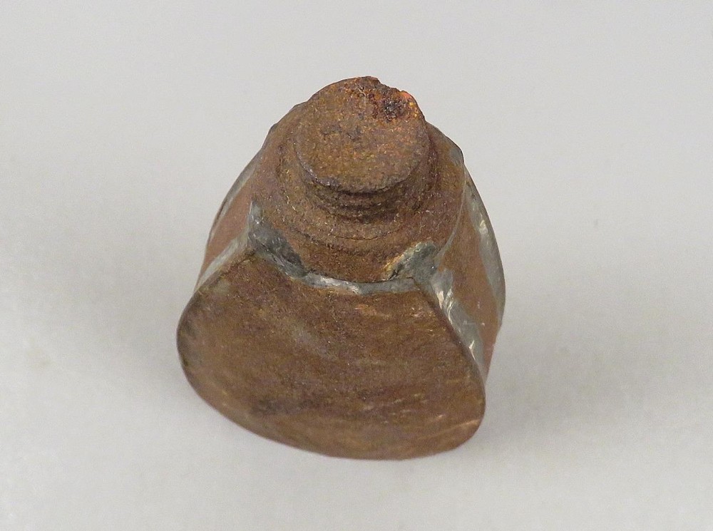 Vintage UNUSUAL GUN POWDER CAN Muzzleloader Rifle ANTIQUE Muzzleloading Part