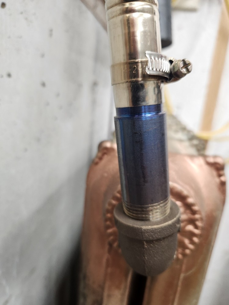 Diesel heater exhaust adapter 3/4 NPT 2KW 5KW 8KW Custom made